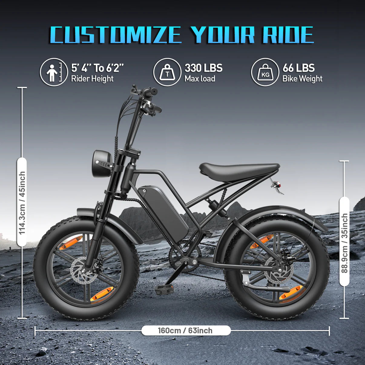 Mana Motion E500 750W Electric Mountain Bike
