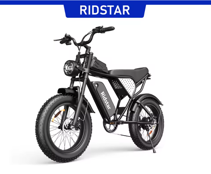 Ridstar M30 - Fat Tire - Long Range - 7-Speed Mountain Ready