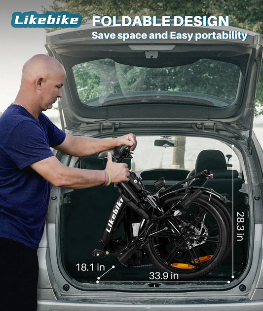 LikeBike 20” Folding Electric Bike