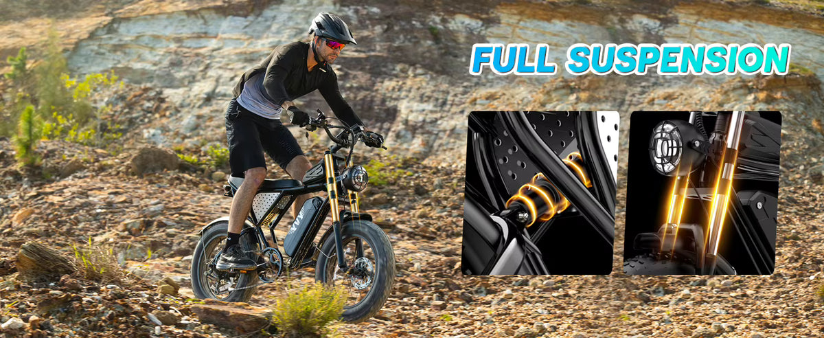 YVY K20 Lite Electric Bike | 28 MPH | 48V 15.6Ah | 1 Year Warranty