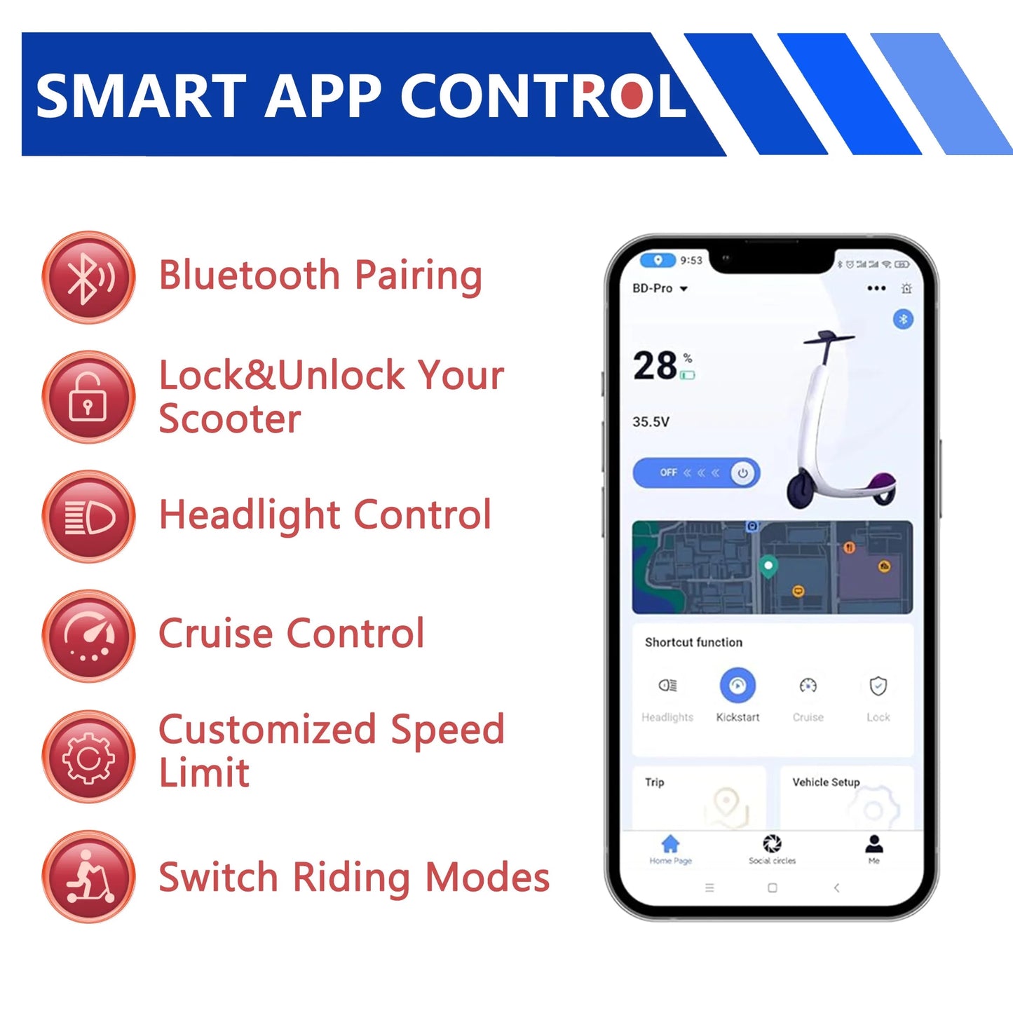 JOYHIS Electric Scooter for Adults