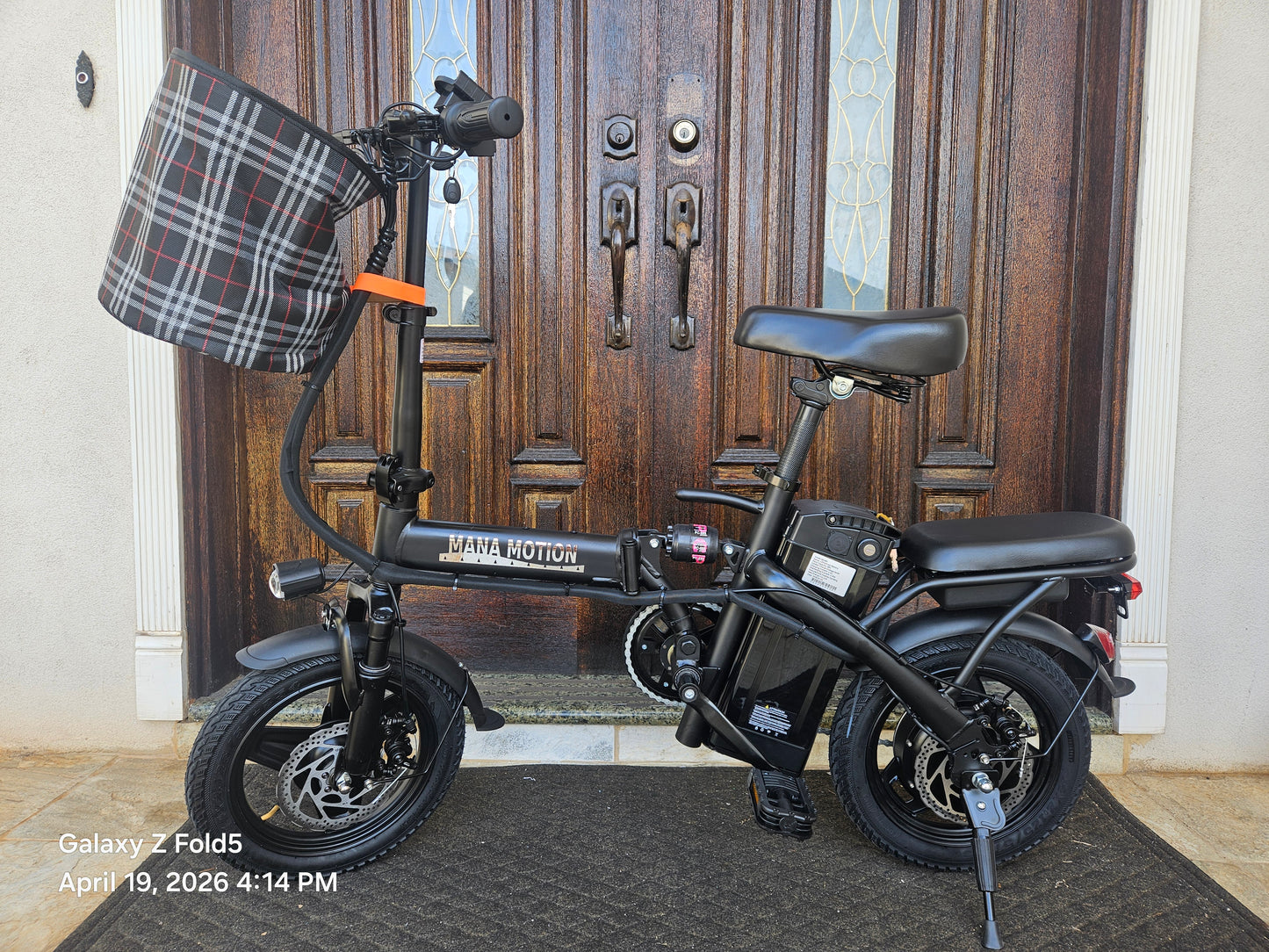 Mana Motion T1 Folding E-Bike -