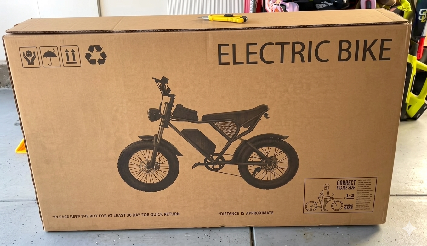Ridstar M30 - Fat Tire - Long Range - 7-Speed Mountain Ready
