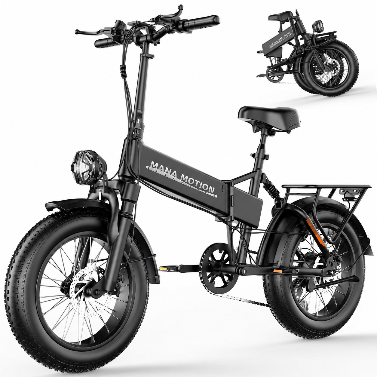 ⚡28 MPH FOLDING FAT-TIRE E-BIKE | 48V 20Ah | UP TO 65-MILE RANGE ⚡