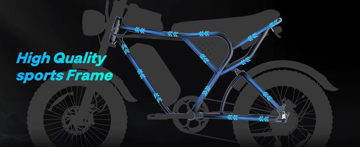 YVY K20 Lite Electric Bike | 28 MPH | 48V 15.6Ah | 1 Year Warranty