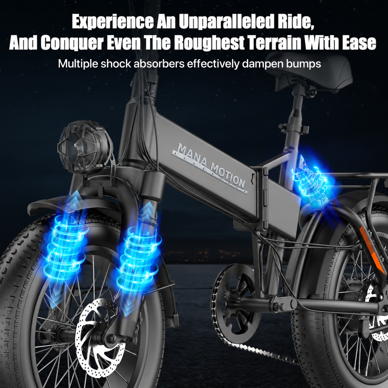 ⚡28 MPH FOLDING FAT-TIRE E-BIKE | 48V 20Ah | UP TO 65-MILE RANGE ⚡