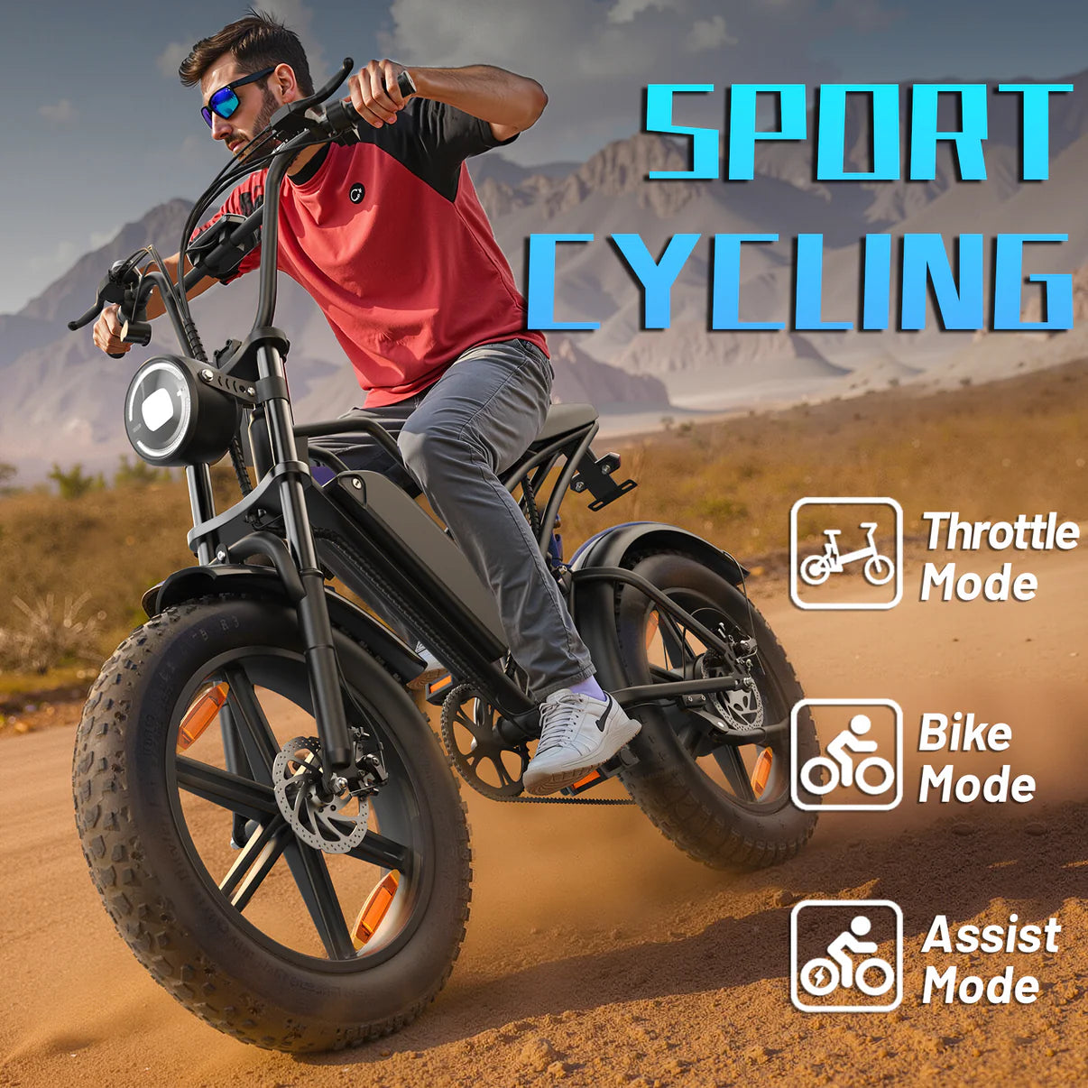 Mana Motion E500 750W Electric Mountain Bike